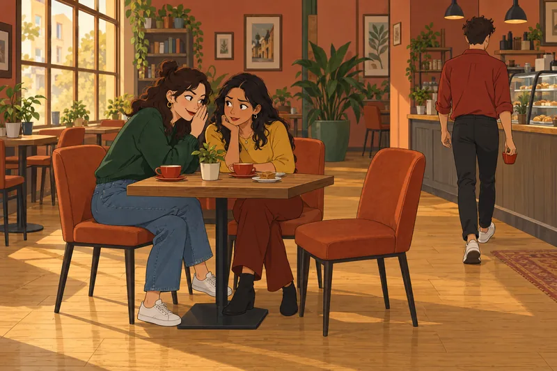 Test de amistad falsa: susurros a espaldas