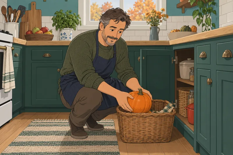 Fall Quiz shows a pumpkin science demonstration.