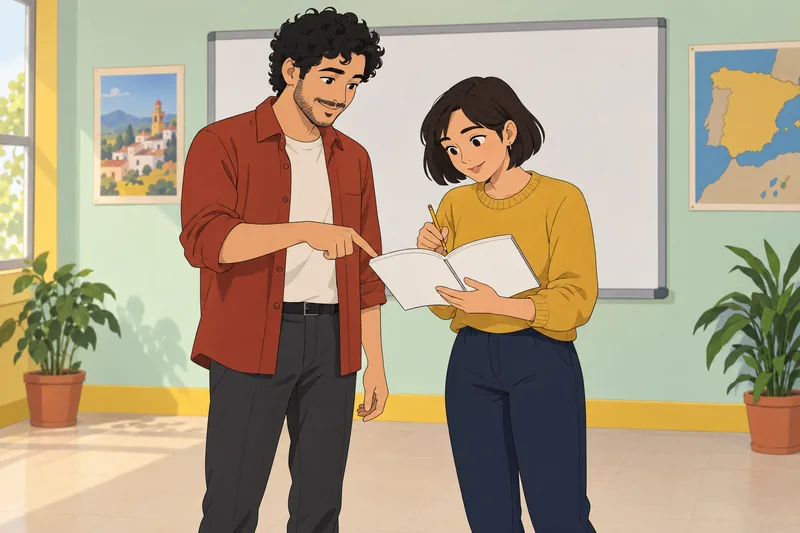 Familiar Commands in Spanish are practiced here.