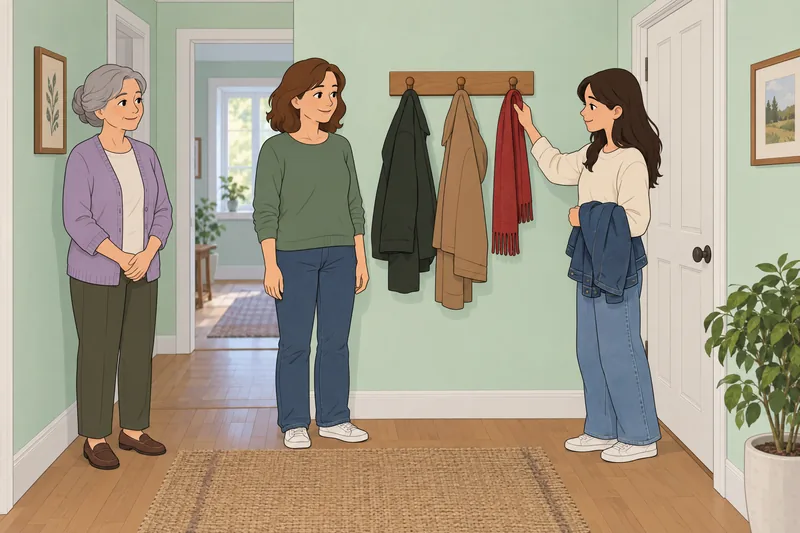 La escala de adaptación muestra acuerdos familiares.