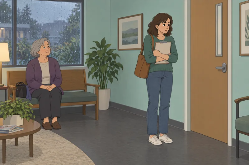 Family Anxiety Analysis appears in a tense hallway.