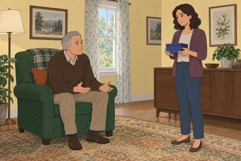 Family Emotional Communication unfolds in a bedroom.