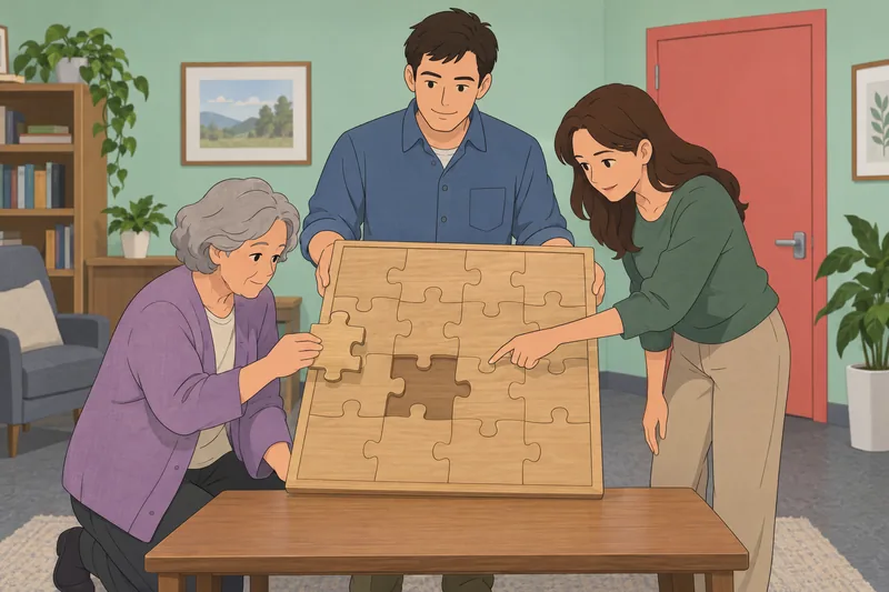 Family Resilience Assessment shows calm shared problem-solving.