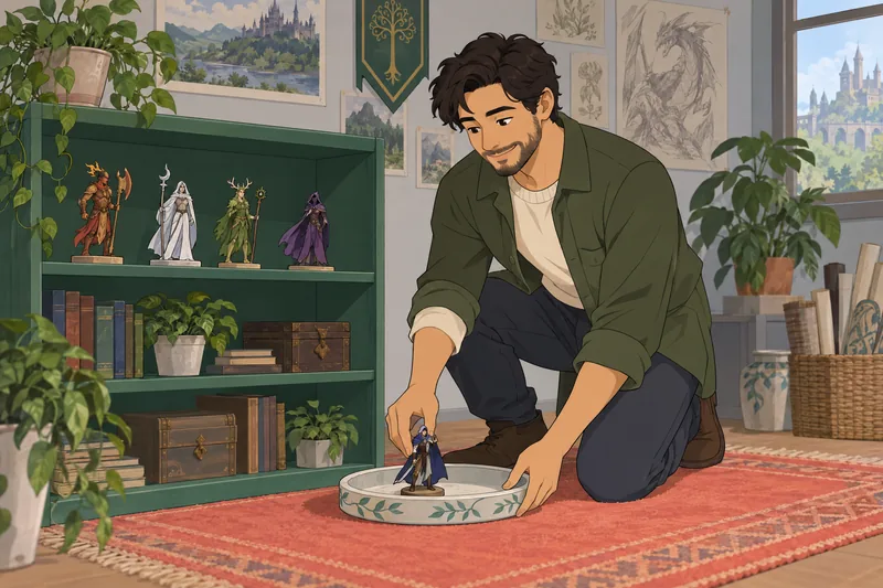 Favorite Genshin Character themes fill a painted mural.