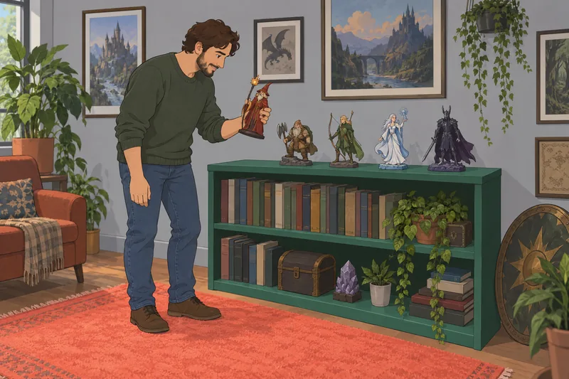 Quiz de personaje contempla un mural diverso.
