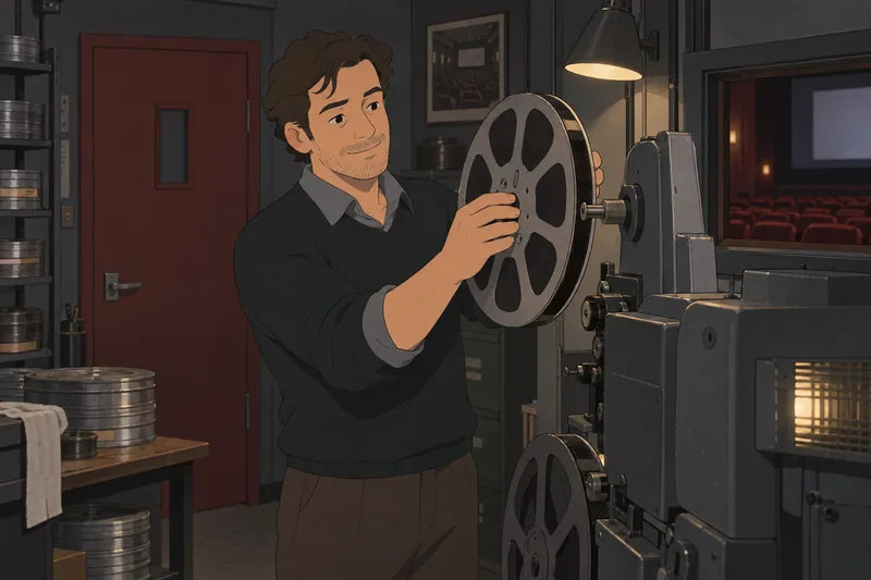 Quiz de películas muestra reconocimiento de una bobina.