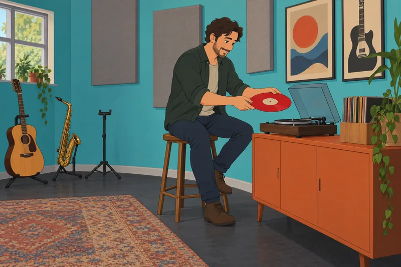 Favorite Things Quiz captures a chosen record.