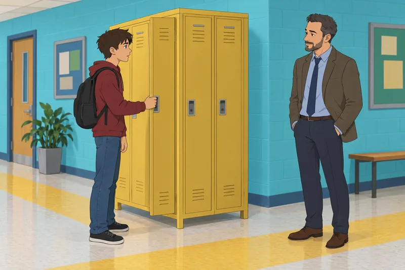 Adolescent Self-Assertion Characteristics shape a hallway boundary.