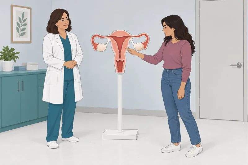 El cuestionario sobre anatomía orienta una consulta.
