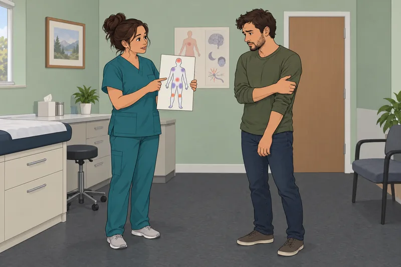 Fibromyalgia Quiz: a clinician reviews symptom knowledge.