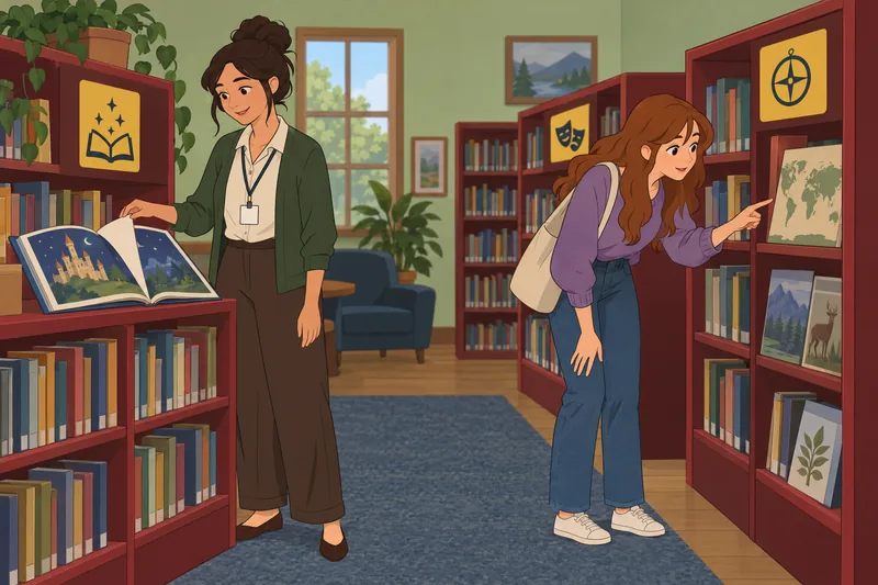 cuestionario sobre ficción: una lectora compara dos libros.