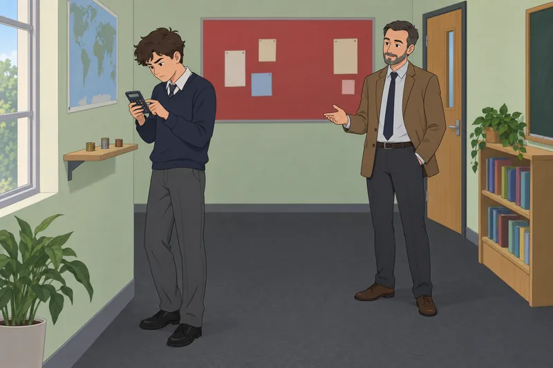 Financial Literacy Quiz depicts a savings lesson.