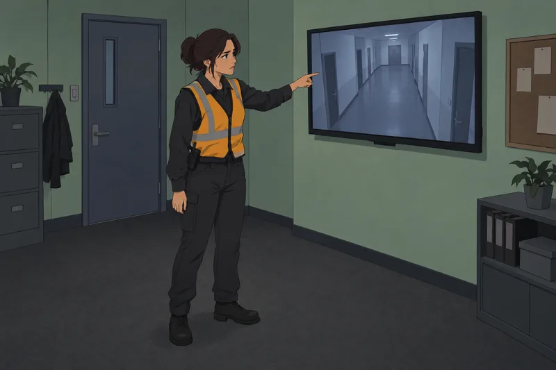 El cuestionario de FNIA muestra cámaras vigiladas.