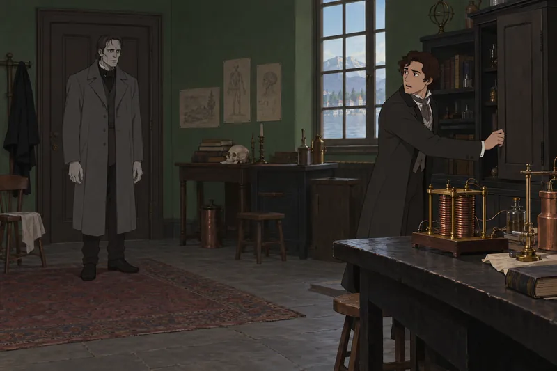 Frankenstein Volume 1 follows an Arctic expedition.
