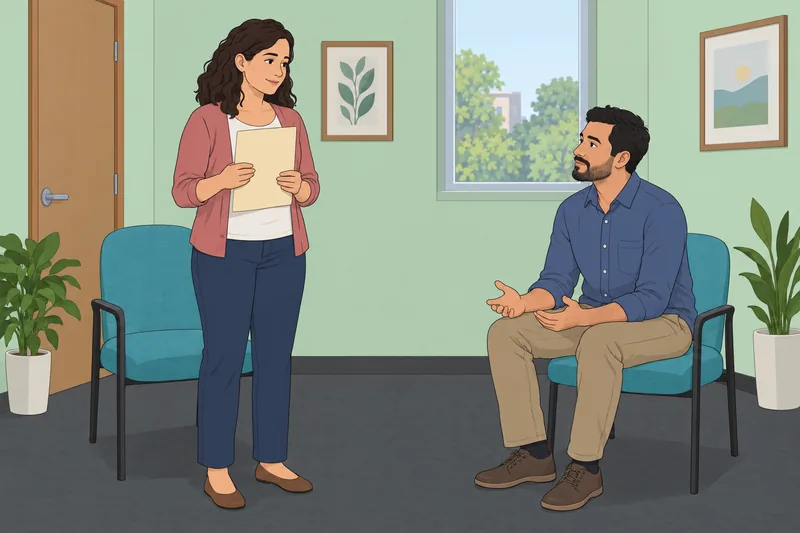 El cuestionario gratuito de evaluación matrimonial muestra diálogo.