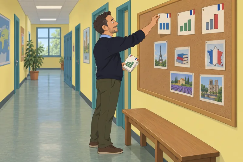 French Comparative and flashcards sort visual forms.