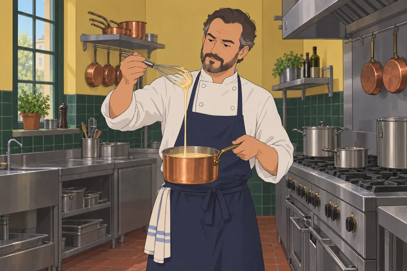 El cuestionario sobre gastronomía muestra una salsa.