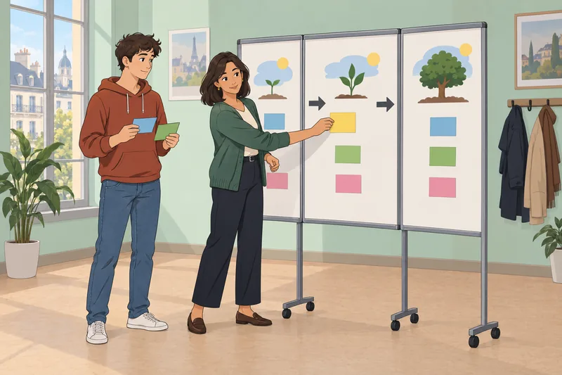 French Future Quiz shows a classroom lesson.