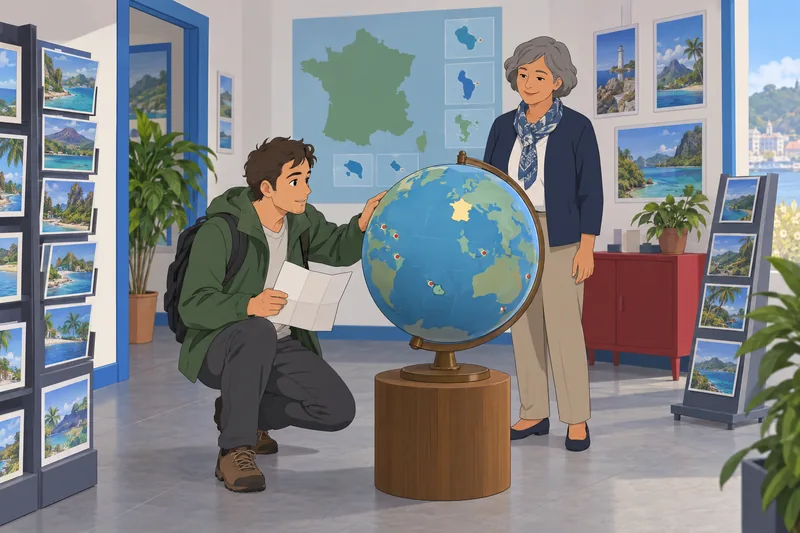 French Regions Quiz features a rotating globe.