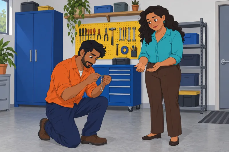 Friends for Life: friends repair a misunderstanding.