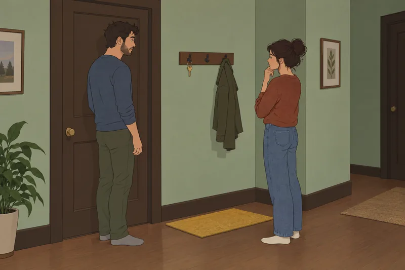 El cuestionario sobre amigos marca una puerta.