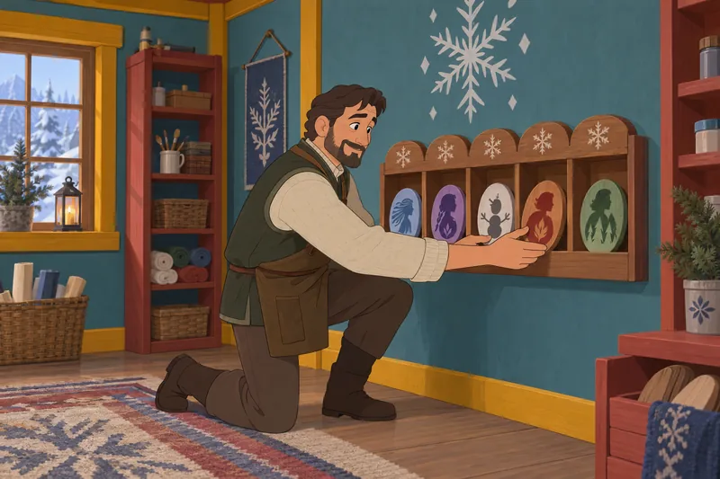 Frozen Character Quiz appears in a winter storybook.
