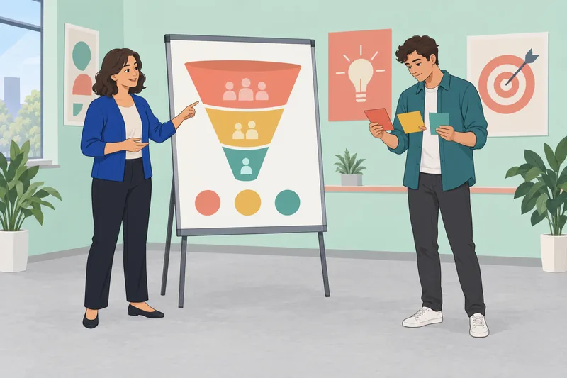 Fun Marketing Quiz shows segmented cards.