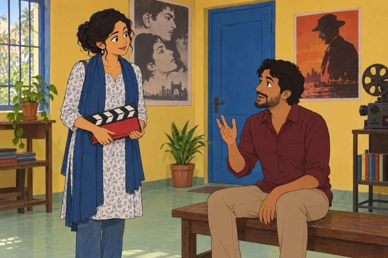 Quiz divertido de Bollywood presenta una máscara.