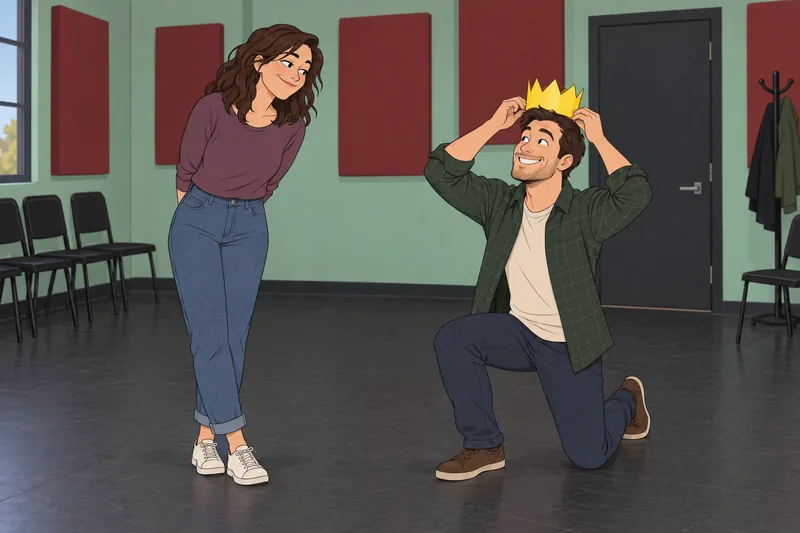 Quiz divertido para parejas muestra humor compartido.