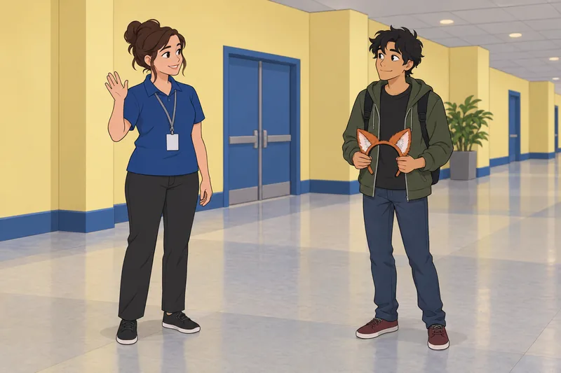 Furry Quiz follows a convention hallway greeting.