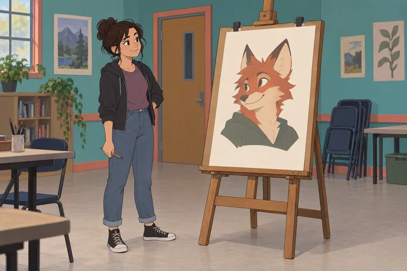 Quiz de fandom muestra creación de fursona.