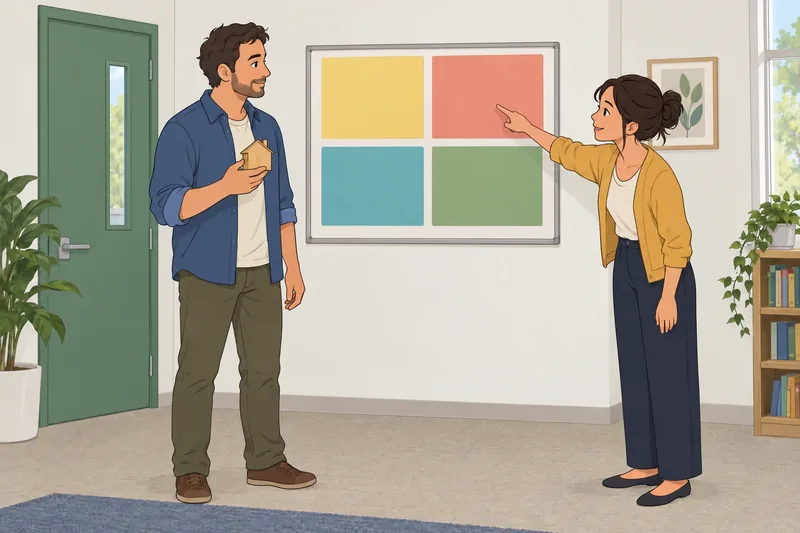 Una escena del cuestionario sobre tu familia futura.
