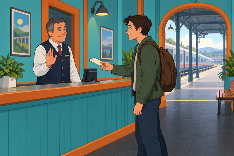 Future Will Quiz meets a departure timetable.