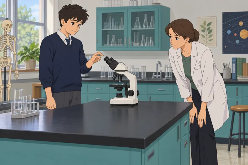 El cuestionario de cultura muestra un microscopio.