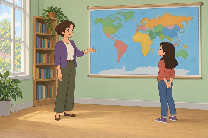 El cuestionario de cultura muestra un globo.