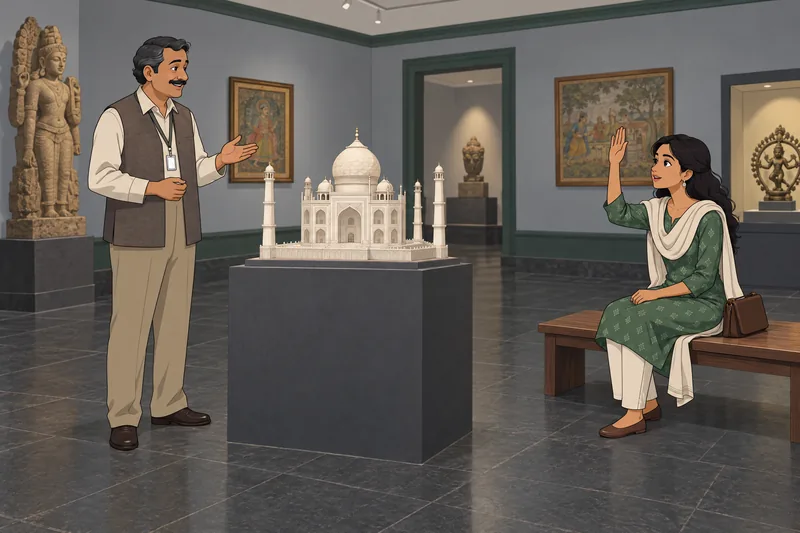 General Knowledge Quiz visits a heritage gallery.