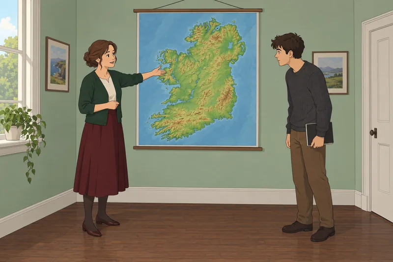 General Knowledge Quiz in an Irish classroom.