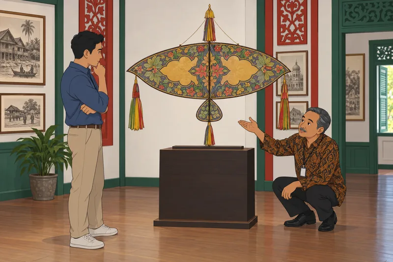 Un cuestionario de cultura observa un cometa malasio.
