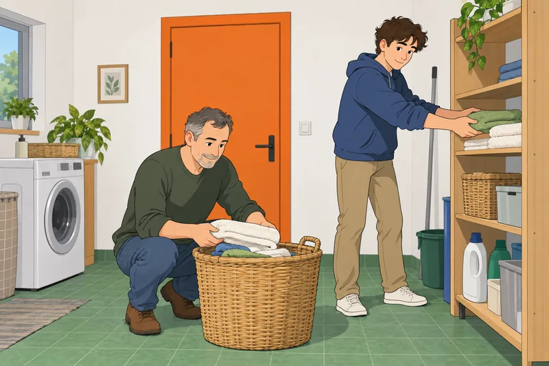 German Family Dynamics highlights shared household roles.