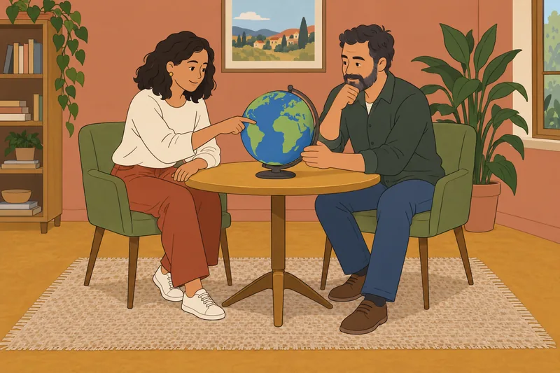 identificación social global aparece junto a un globo.