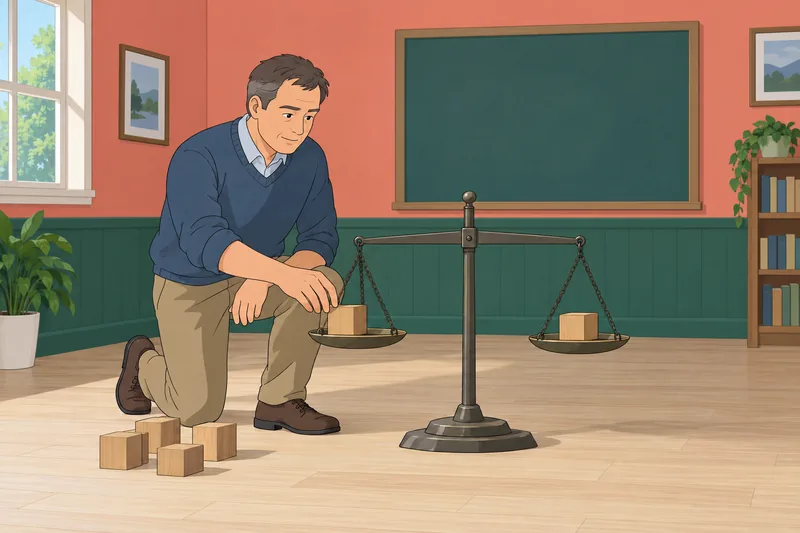 Goal–Means–Result Test in a clinic room.