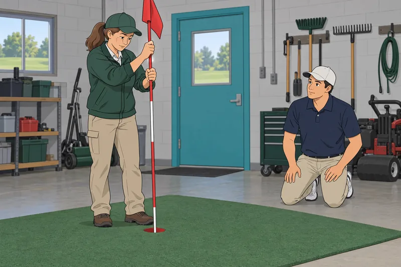 Golf Rules Quiz shows a checked golf bag.