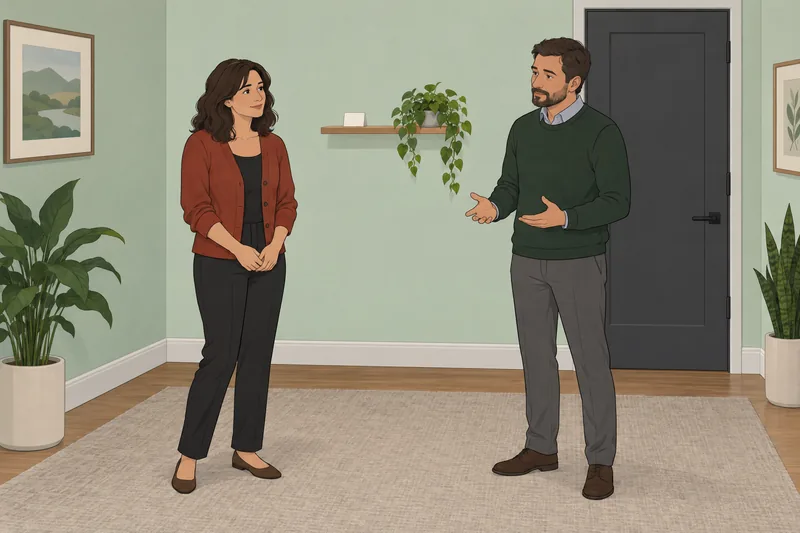 El cuestionario de relaciones muestra una charla serena.