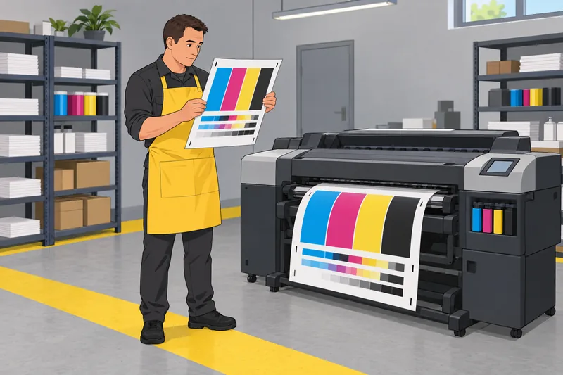 cuestionario de diseño: técnico inspecciona una prueba.