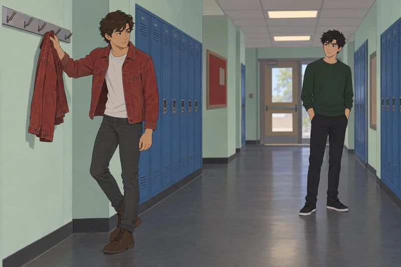 Greaser or Soc: a student weighs group signals.