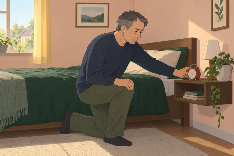 Grief Quiz shows a portrait beside a door.