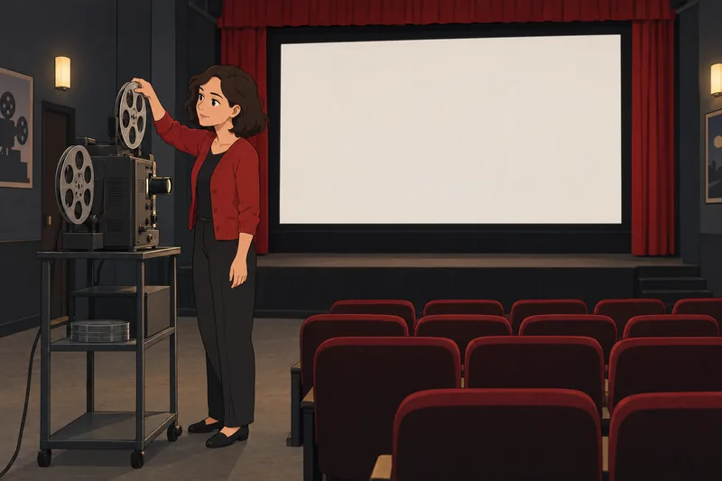 Guess the Movie appears in a film-clue room.