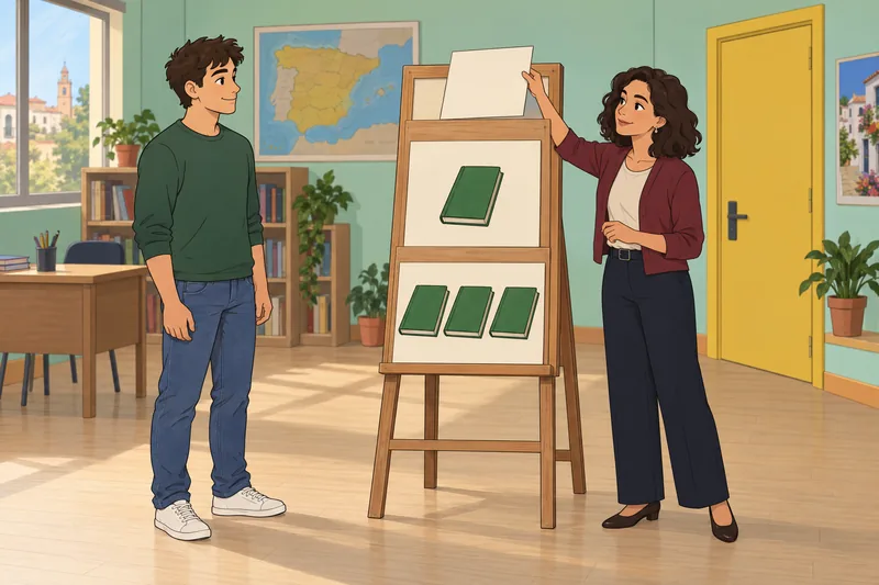 cuestionario de práctica muestra un alumno eligiendo formas.
