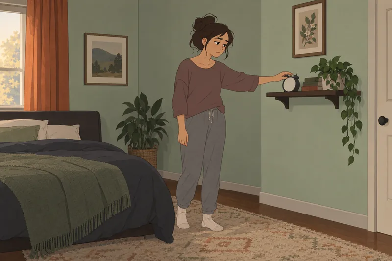 Hamilton Rating Scale follows a difficult morning routine.