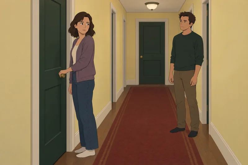 Hard to Love appears beside a closed door.